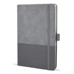notitieboek thermo leather a5 - grijs