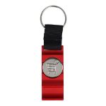 3-in-1 flesopener sleutelhanger - rood
