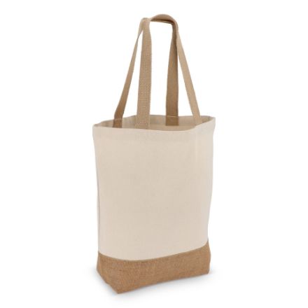 katoen-jute tote oeko-tex® 41 x 13 x 41cm