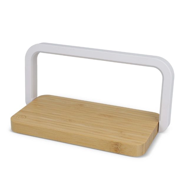 15w draadloze oplader met dimbare led lamp