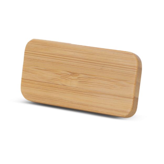 badge bamboe met magneet