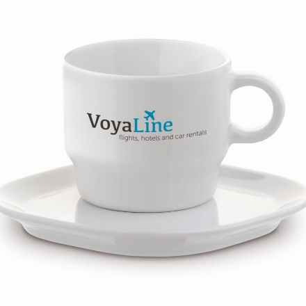 kop en schotel vierkant satellite 180 ml