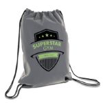 rugzak trekkoord reflecterend 30 x 40cm