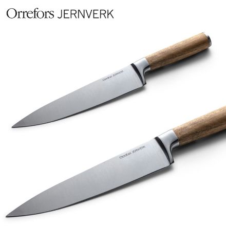 orrefors jernverk koksmes 8 inch staal