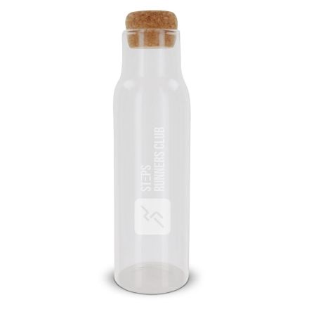karaf met kurken deksel 1000 ml