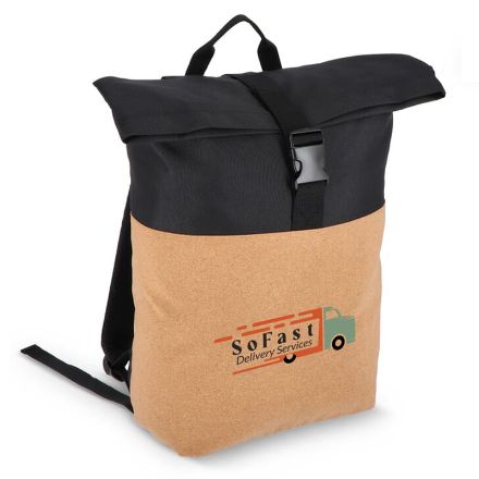 rolltop rugzak kurk en r-pet 18 liter