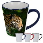 mok melbourne gekleurde rand en handvat 300 ml