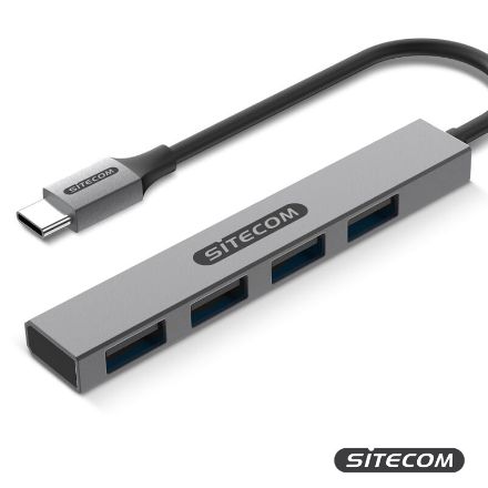 sitecom cn-5001 usb-c to 4x usb-a nano hub