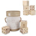 insideout reuze houten dobbelsteen spel