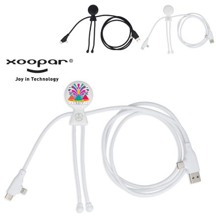 xoopar mr. bio long 60 w pd multi oplaadkabel 1,2m