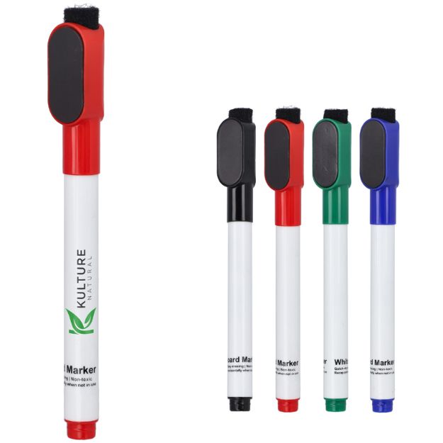 whiteboardmarker met magneet en wisser