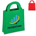 vilten geschenktasje 15 x 21 cm