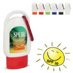 zonnebrandlotion met haak spf30 recycled materiaal