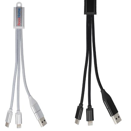 2-in-1 oplaadkabel usb-a/c naar usb-c