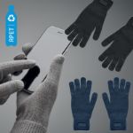 gebreide handschoenen van rpet met patch