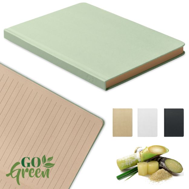 a5 suikerriet pla notitieboek