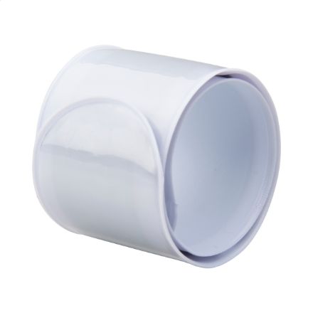 flexibele en reflecterende armband. - wit