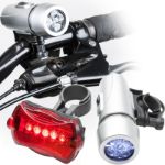 fietslicht met stuur- en zadelbevestiging.