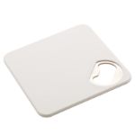onderzetter met metalen flessenopener. custom