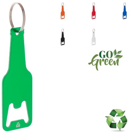 flesopener sleutelhanger recycled aluminium kaipi