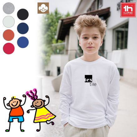 t-shirt met lange mouwen voor kids 2-4-6-8-10-12