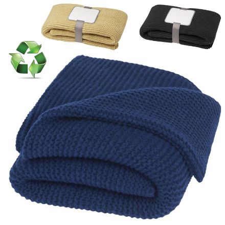 suzy 150 x 120 cm deken van gebreid grs-polyester