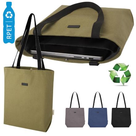 joey veelzijdige draagtas gerecycled canvas