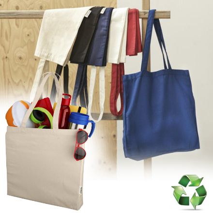 odessa recycled katoenen 220 g/m2 draagtas