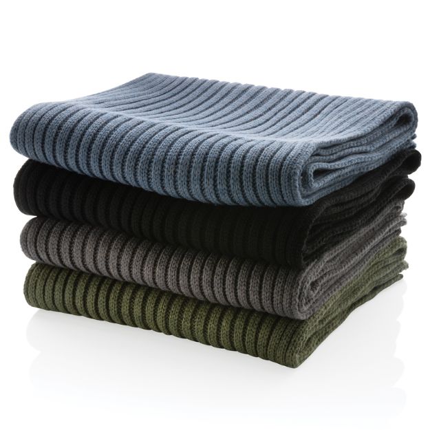 impact awarepolylana dubbel gebreide sjaal