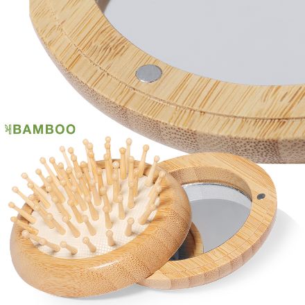 haarborstel met spiegel bonnie