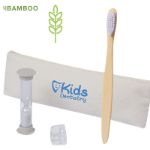 tandenborstelset bamboe lowchen 2 minuten