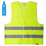 reflecterend vest r-pet polyester één maat safrox