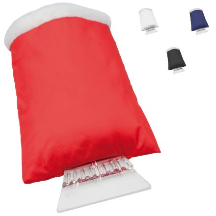 plastic ijskrabber met 210t polyester handschoenen