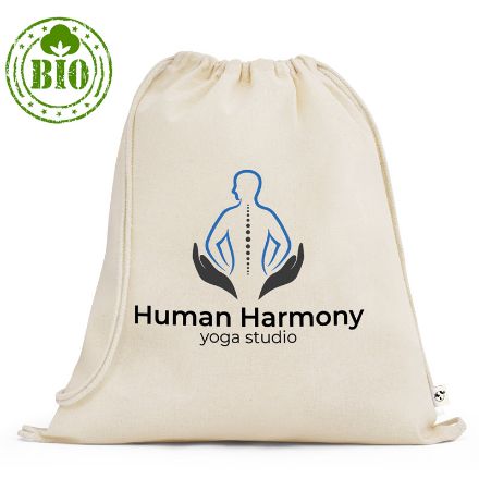 belize. 100% biologisch katoenen rugzak 140 g/m2