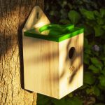 rackpack vogelhuisje dennenhout