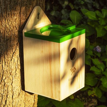 rackpack vogelhuisje dennenhout