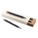 pennenset balpen vulputlood recycled aluminium ral - grijs