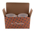 custom made doos voor 2 mokken tot 350 ml