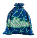 custom made geschenktas met gekleurd koord l