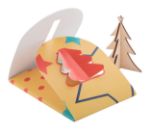 custom made vouwbare papieren kerstkaart