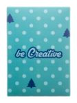 custom made vouwbare papieren kerstkaart
