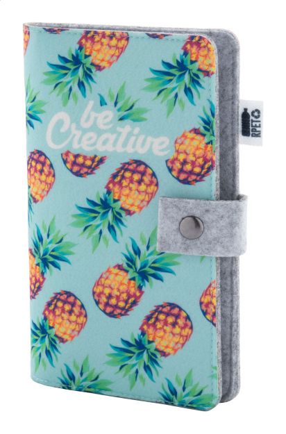 custom made rpet reis organizer drukknoopsluiting