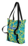 custom made rpet yogamattas lange hengsels - zwart