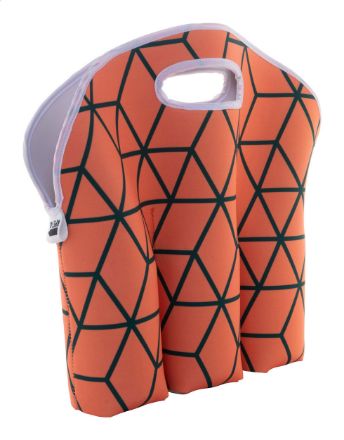 custom made rpet bierhoutertas voor 3 blikjes