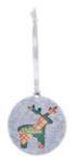 custom made rpet kerstboomornament met lint
