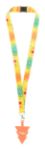 custom made rpet mobiel lanyard xmas met haak