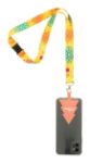 custom made rpet mobiel lanyard xmas met haak