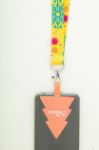 custom made rpet mobiel lanyard xmas met haak
