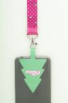 custom made rpet mobiel polsband xmas met haak