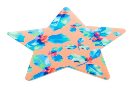 custom made rpet onderzetter kerst print 1 zijde